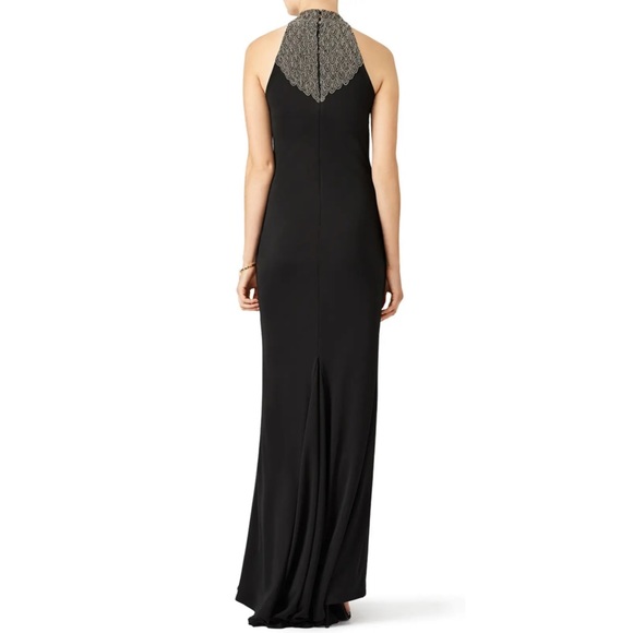 PARKER • Black Kyler Gown Prom Bridal Dress Christmas Cocktail Holiday - Picture 3 of 5